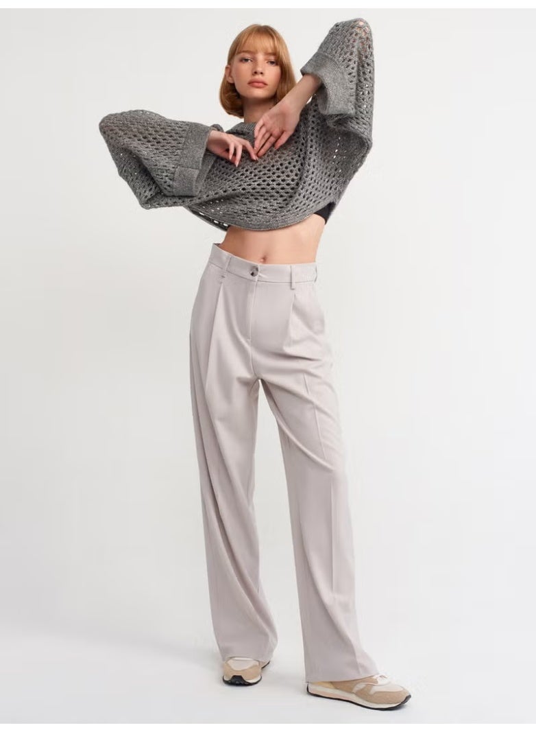 Dilvin 10454 Hooded Glitter Kimono Sweater-Grey-Silver - Image 3